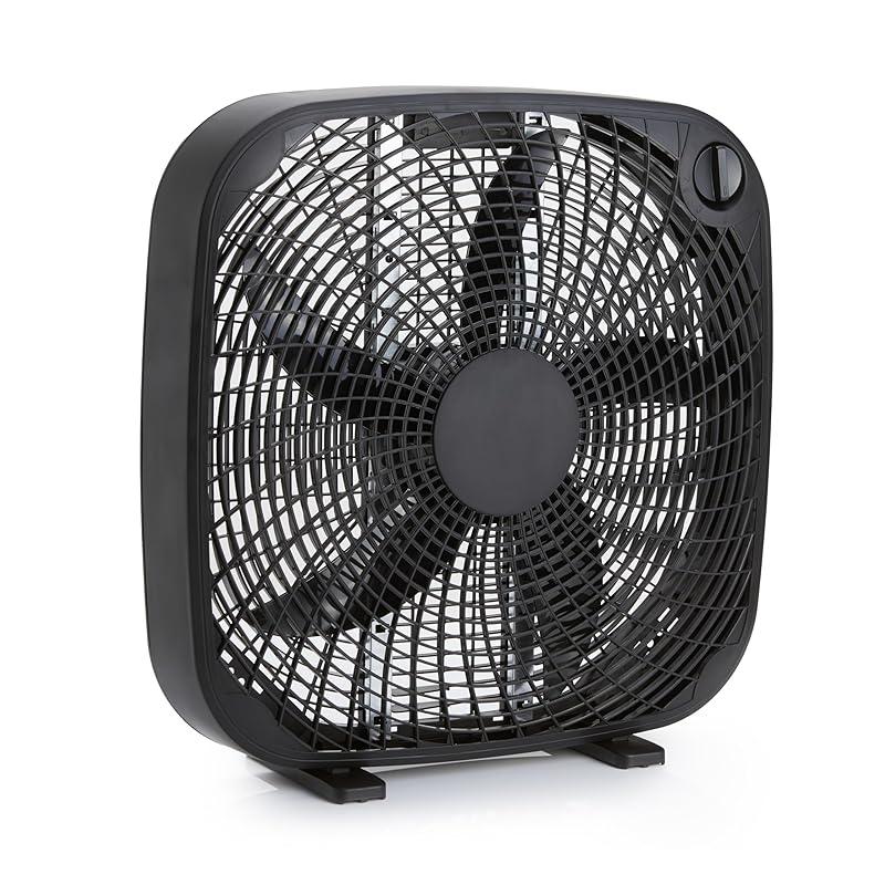 Reliable Cooling with Amazon Basics 3 Speed Box Fan, But Lacks Power