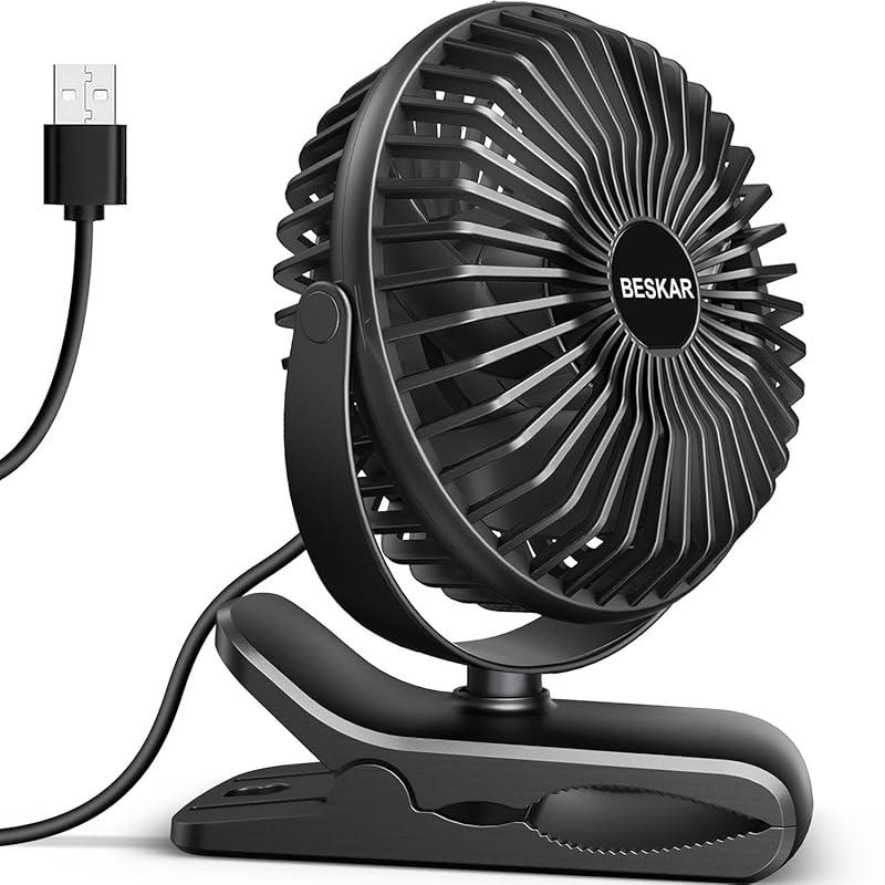 My Honest Take on the BESKAR Small Clip on Fan: Worth the Buy?