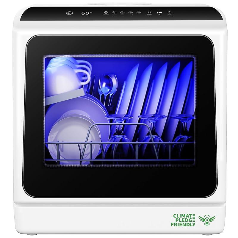 Compact and Efficient: EUHOMY Mini Dishwasher Delivers on Convenience