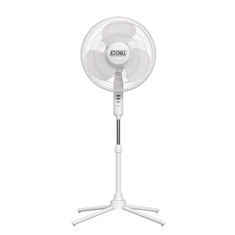 How the EZ-Chill 16-Inch Pedestal Fan Keeps My Space Cool and Comfortable