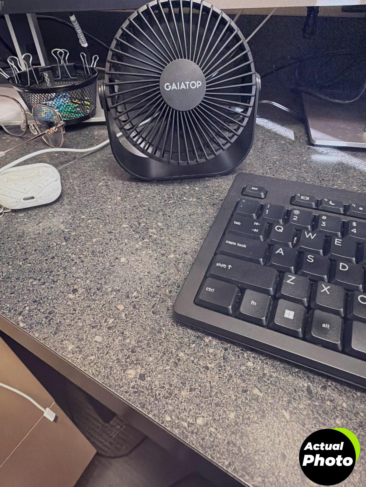 gaiatop-usb-desk-fan-portable-black-foto-1