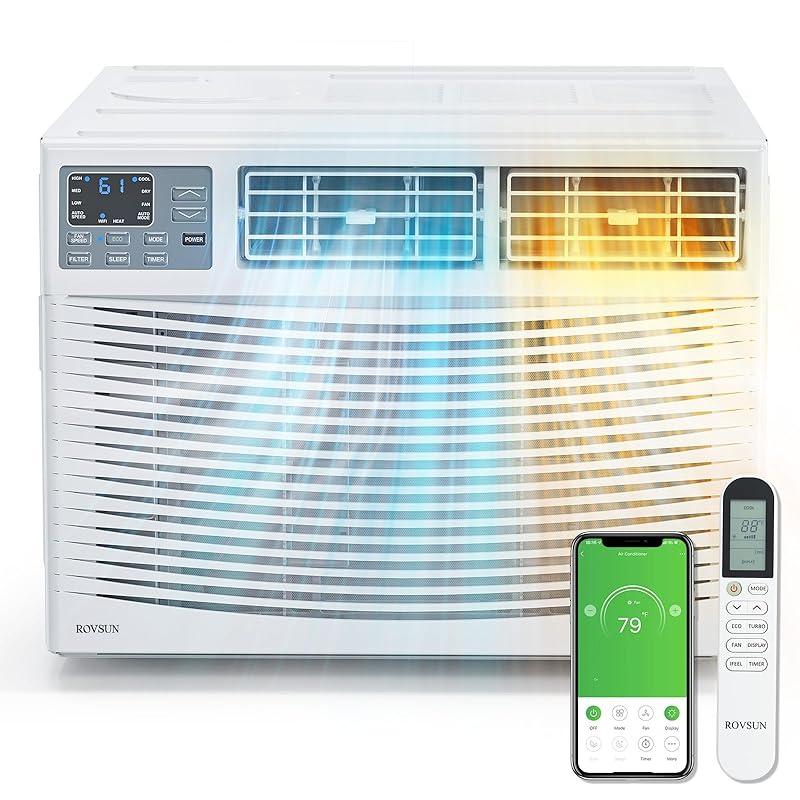 Effortless Comfort Year-Round with ROVSUN 8000 BTU AC Heater Combo